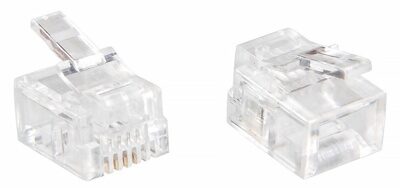 Коннектор RJ-12 Buro TLUS-037 (RJ-12)/100 6p6c phone
