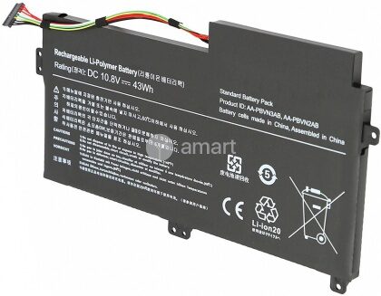 Аккумуляторная батарея AA-PBVN3AB для ноутбука Samsung 370R5E, 470R5E 11.4V 43Wh 3780mAh  ORIGINAL