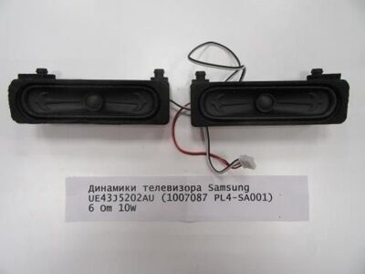 Динамики телевизора Samsung UE43J5202AU (1007087 PL4-SA001) 6 Om 10W